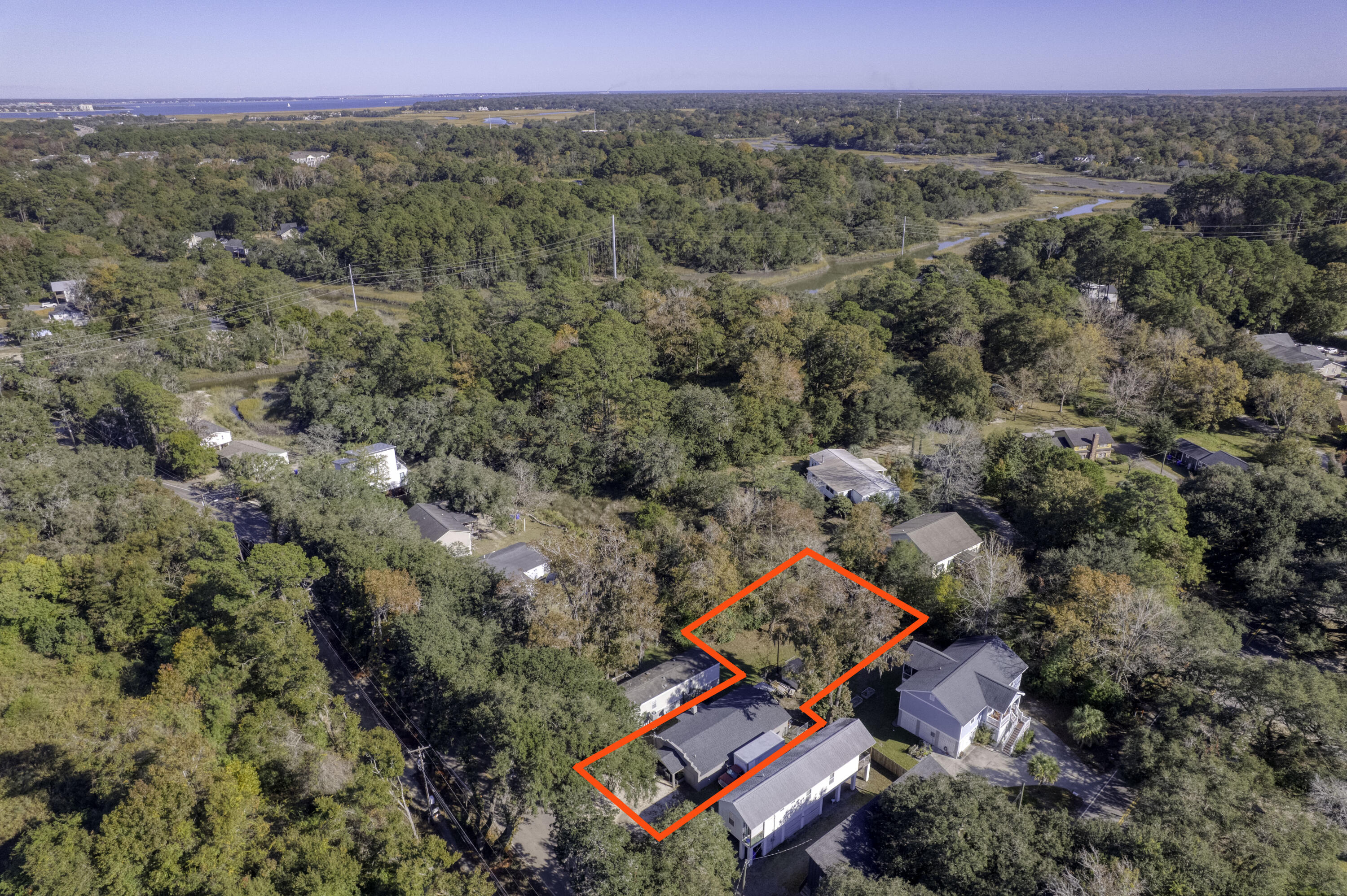 1977 Central Park Road Charleston, SC 29412 - Photo 3 of 10 Drone