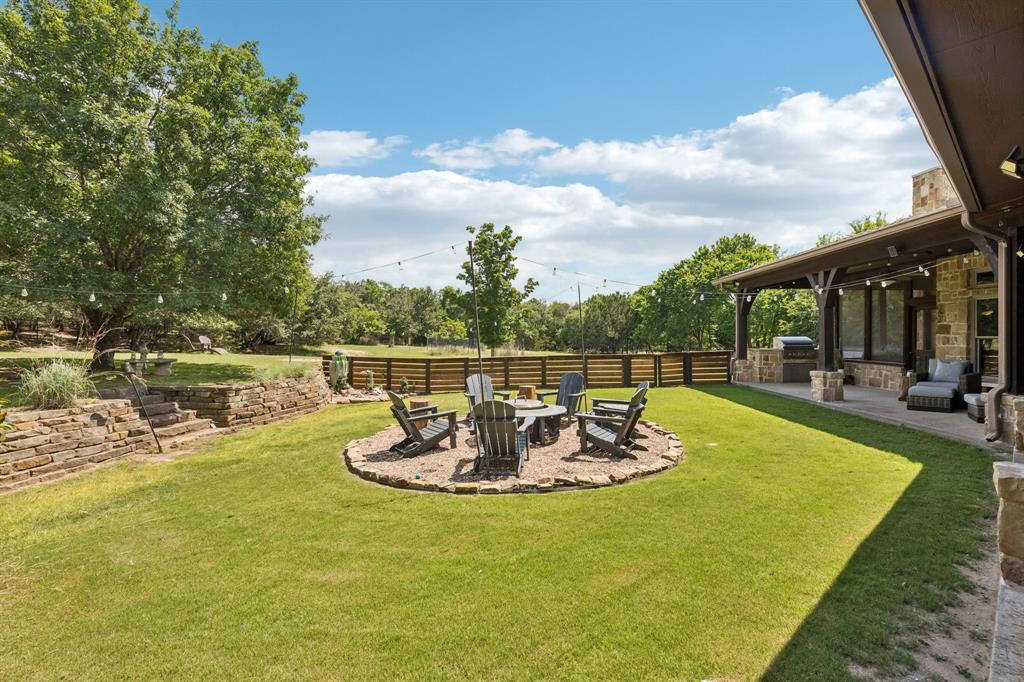 206 Rodeo Drive Azle, TX 76020 - Photo 35 of 40 View from patio