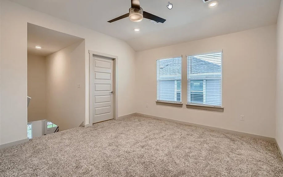 121 Merrick Road Georgetown, TX 78628 - Photo 16 of 29 an empty room with windows and closet