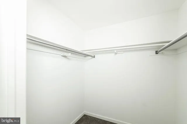 a close up view of racks on the wall