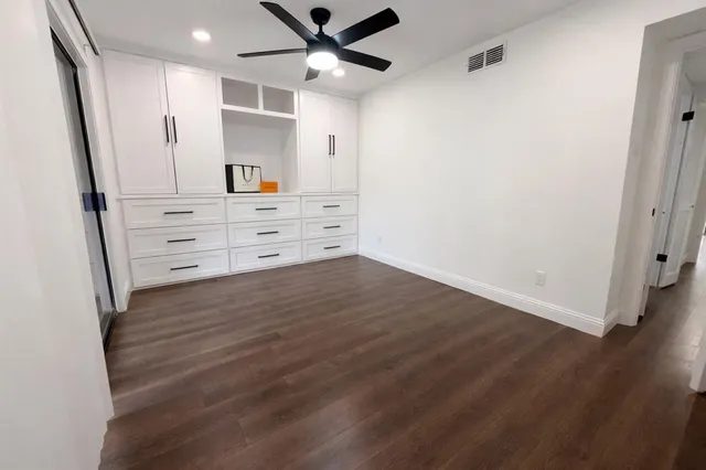 wooden floor in an empty room