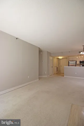 a view of empty room