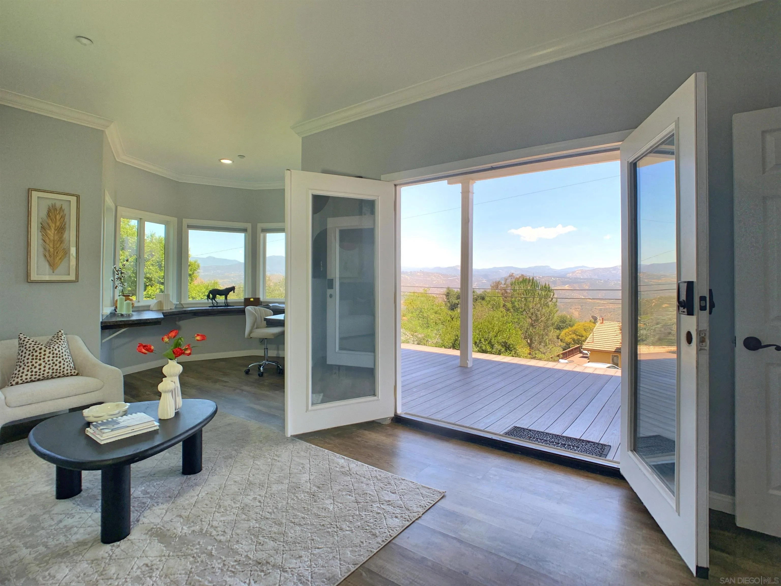 205 Highline Trail El Cajon, CA 92021 - Photo 31 of 45 a living room with furniture and a large window