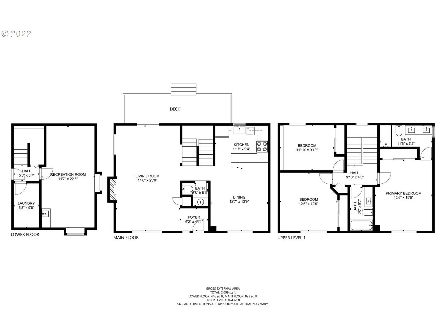7541 Southwest View Point Terrace Portland, OR 97219 - Photo 26 of 26 Floor Plan