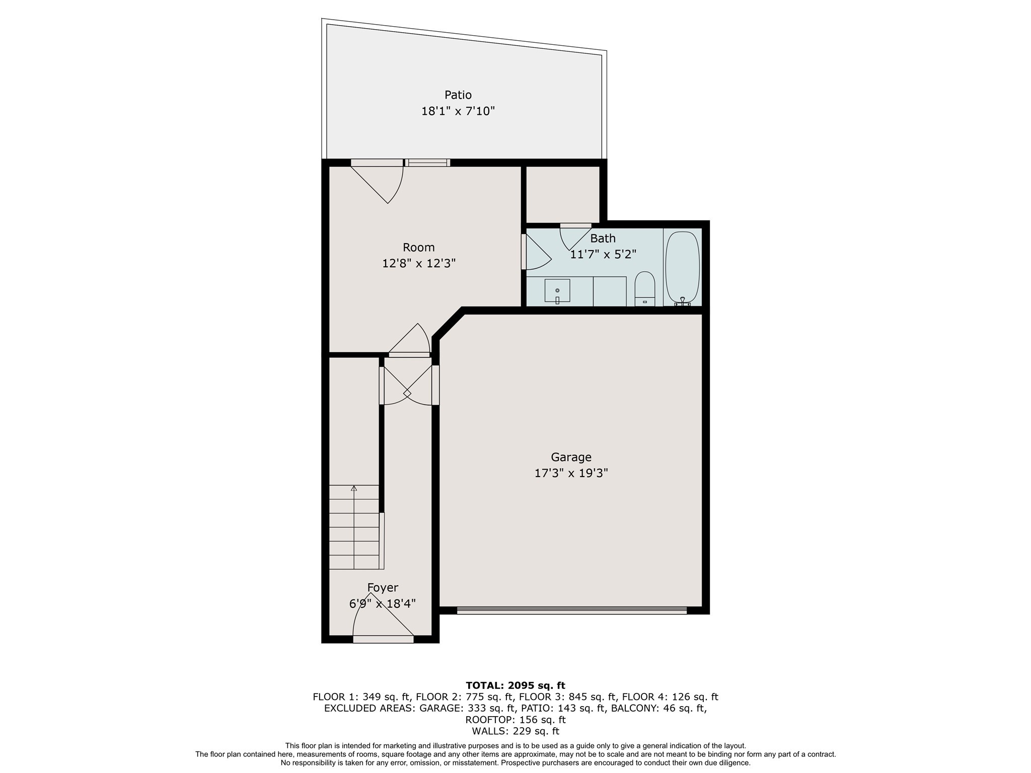 4102 Marina Street Houston, TX 77007 - Photo 20 of 23 a picture of a bench in front of a door