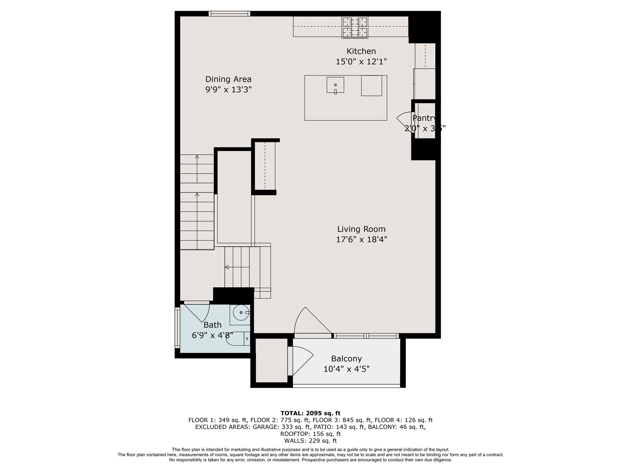 4102 Marina Street Houston, TX 77007 - Photo 21 of 23 a picture of a wall and white wall