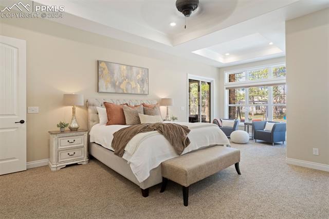 778 Cumberland Road Larkspur, CO 80118 - Photo 11 of 31 Primary suite, spacious with room for king and dressing area