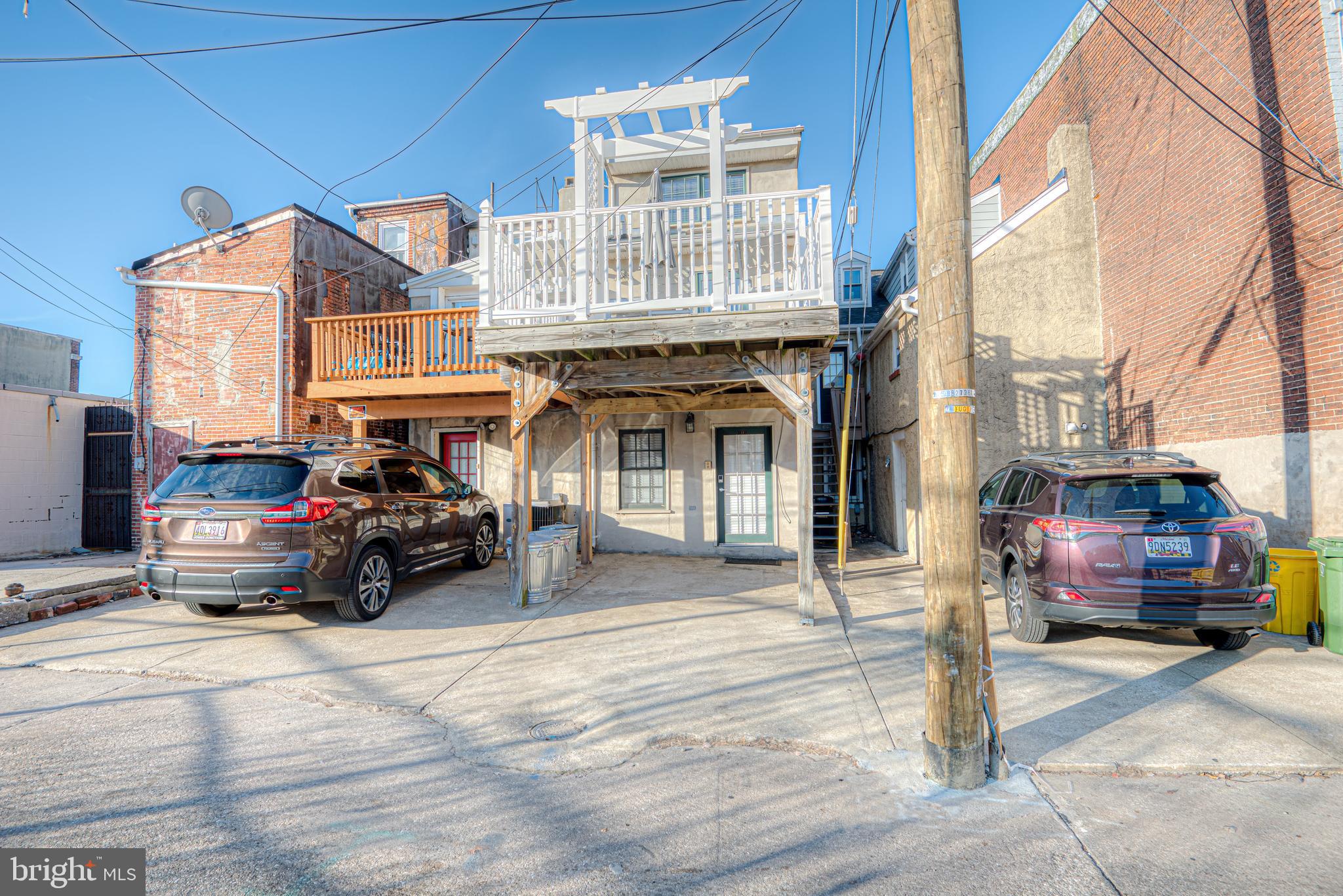 1005 Light Street Baltimore, MD 21230 - Photo 13 of 36 Private Parking off of Kitchen