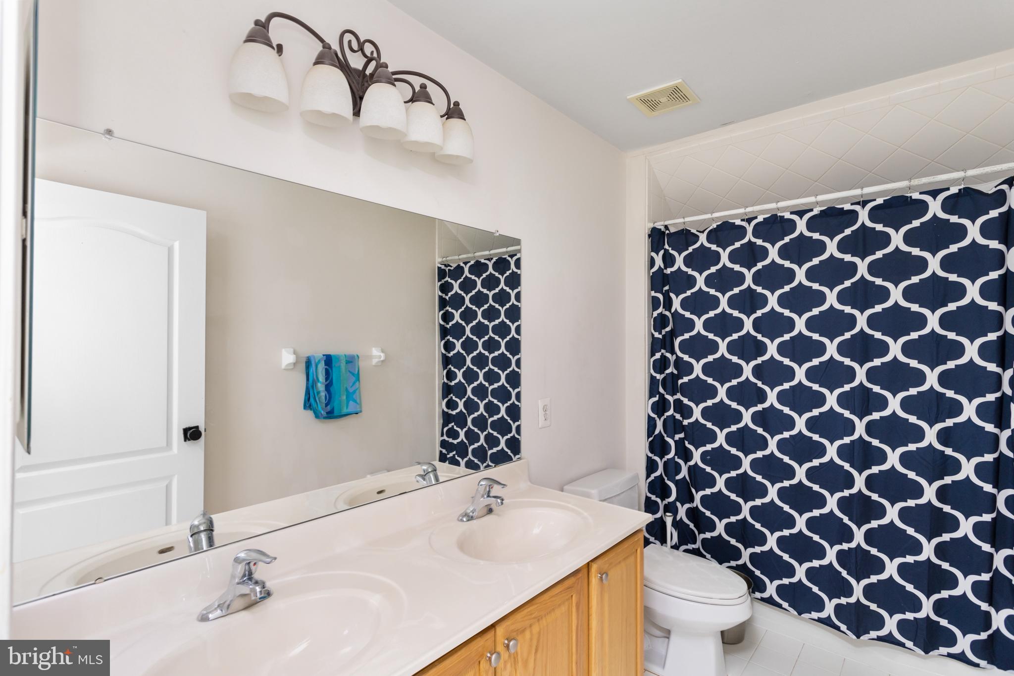 16 Meadow Run Road Bordentown, NJ 08505 - Photo 29 of 46 Chic bathroom with modern accents.