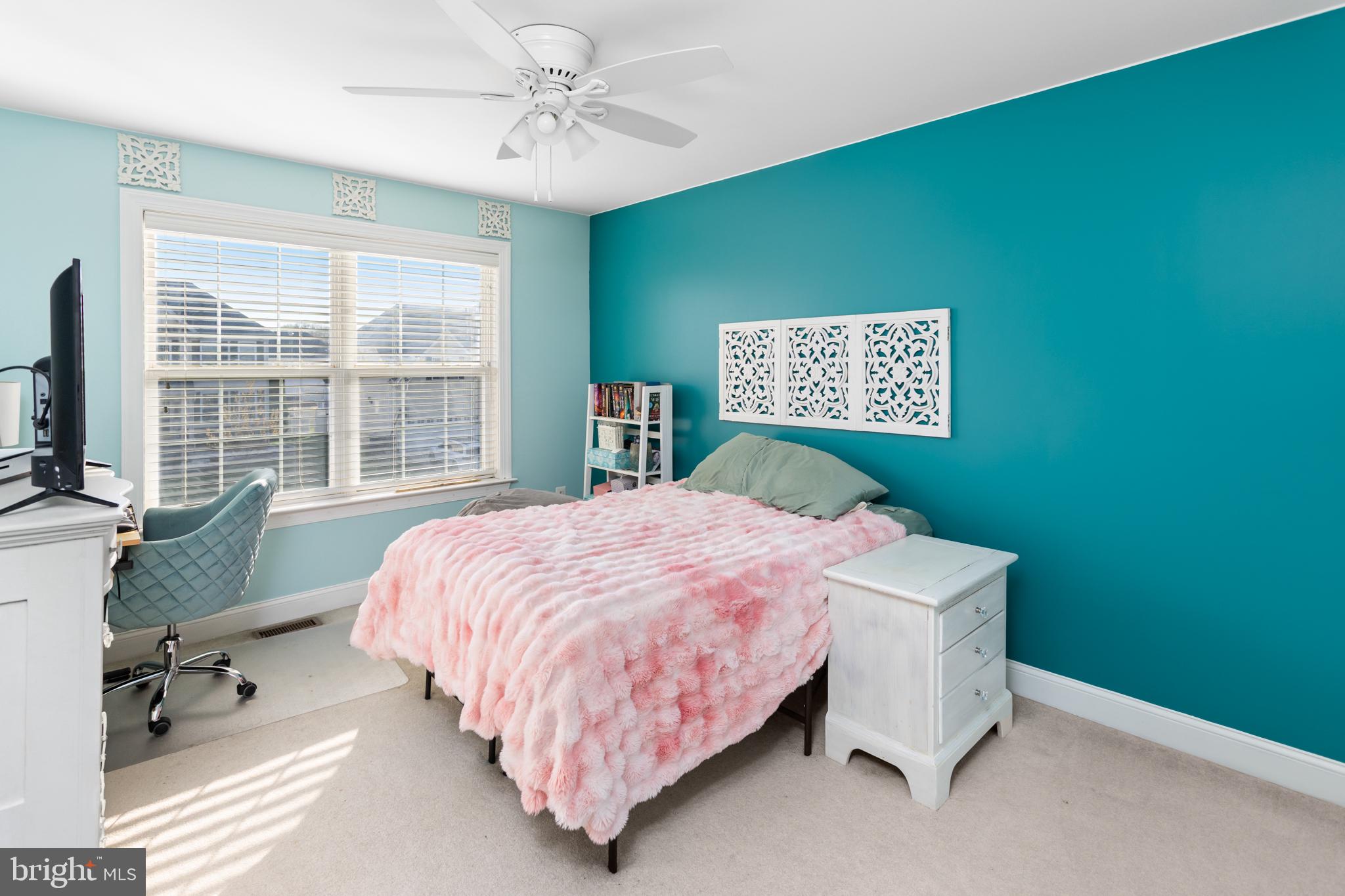 16 Meadow Run Road Bordentown, NJ 08505 - Photo 30 of 46 Serene turquoise bedroom retreat.