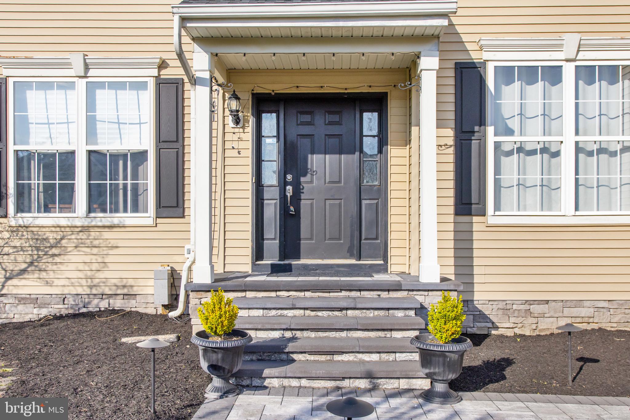 16 Meadow Run Road Bordentown, NJ 08505 - Photo 7 of 46 Charming entrance with elegant appeal.