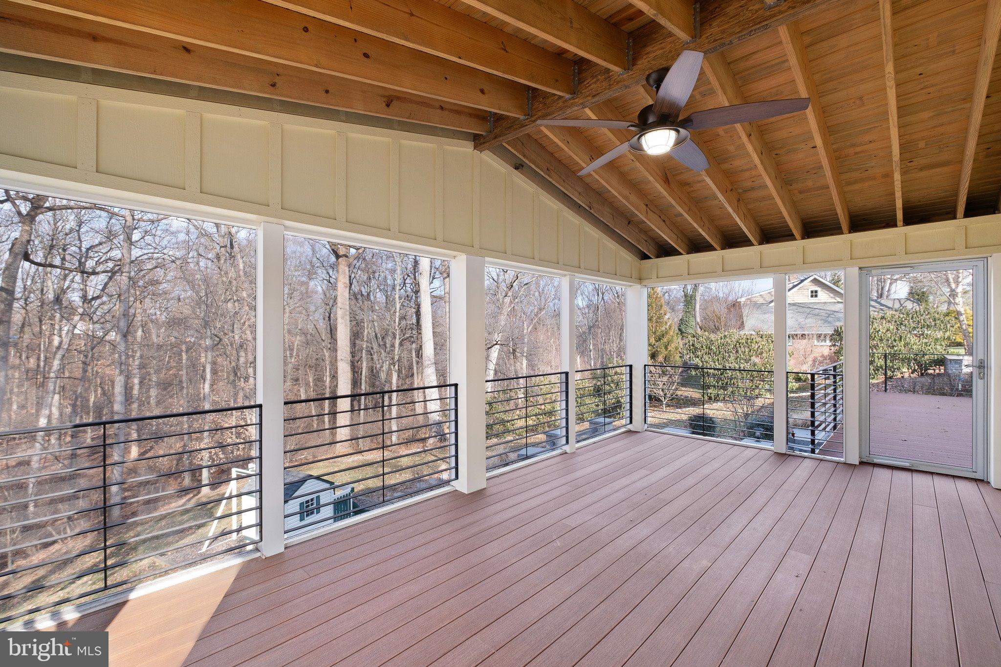 370 Marple Road Broomall, PA 19008 - Photo 16 of 46 a view of a shaded area in wooden deck