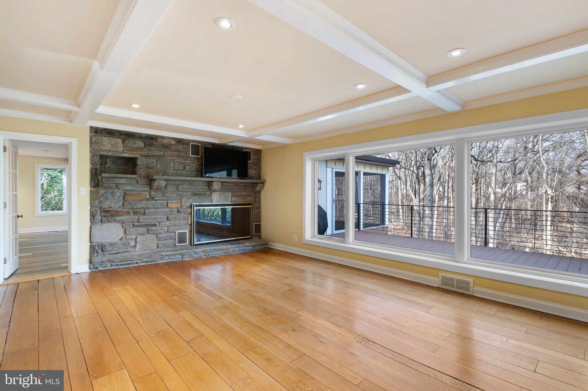 370 Marple Road Broomall, PA 19008 - Photo 26 of 46 a view of a room with wooden floor and a window