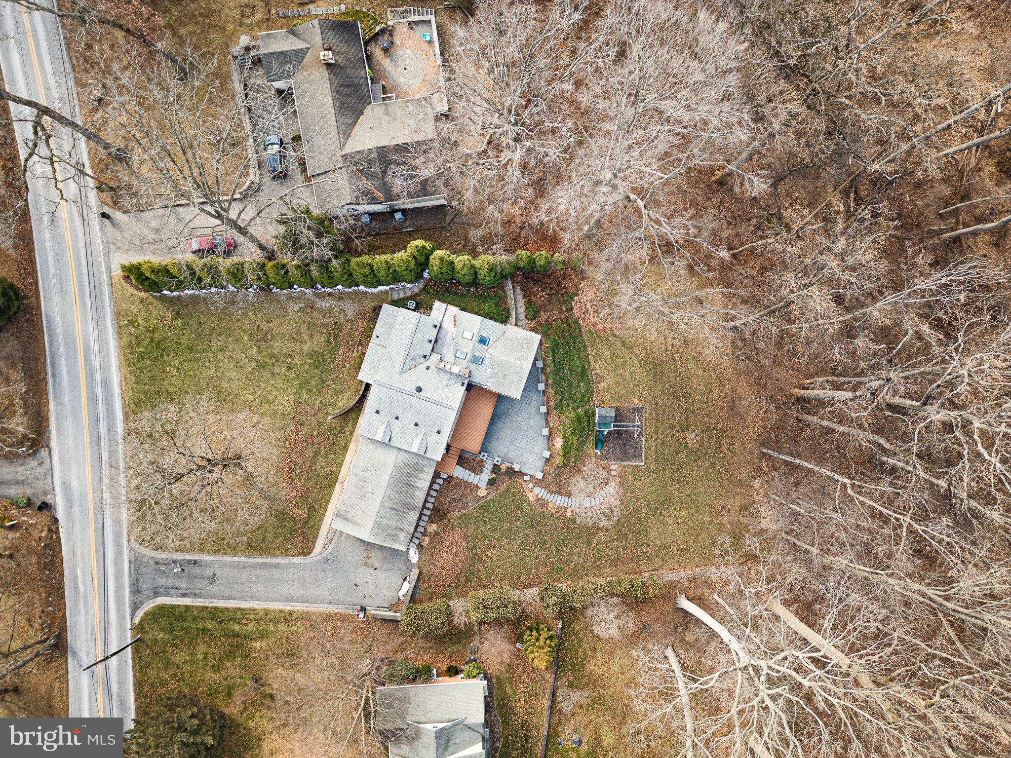 370 Marple Road Broomall, PA 19008 - Photo 33 of 46 an aerial view of residential house with outdoor space