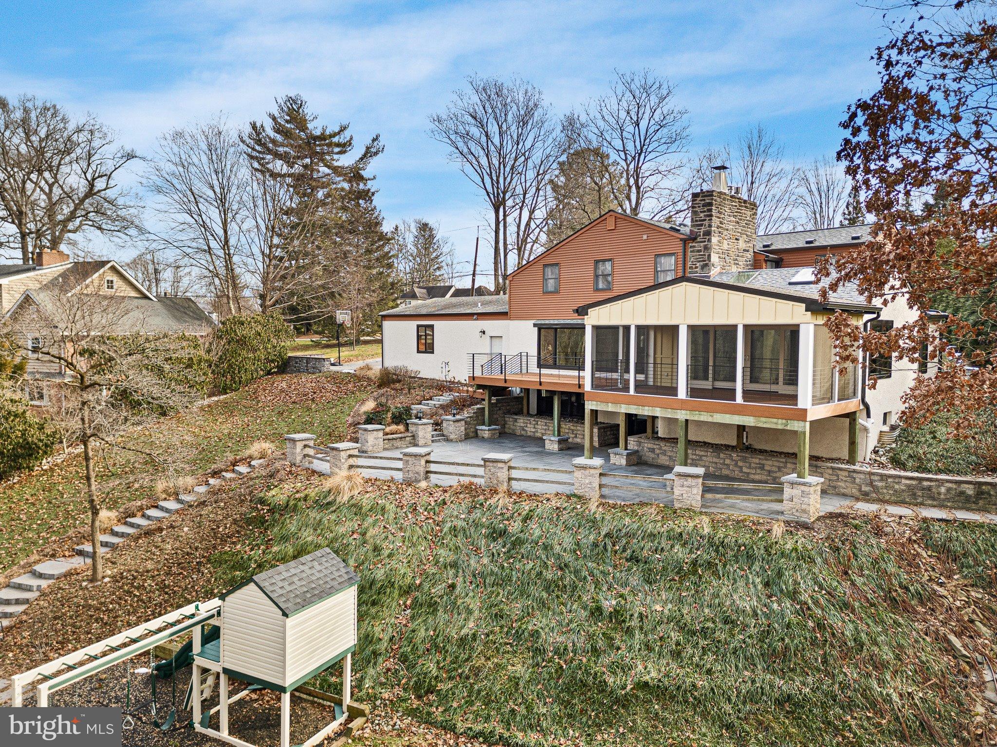 370 Marple Road Broomall, PA 19008 - Photo 6 of 46 a front view of a house with swimming pool