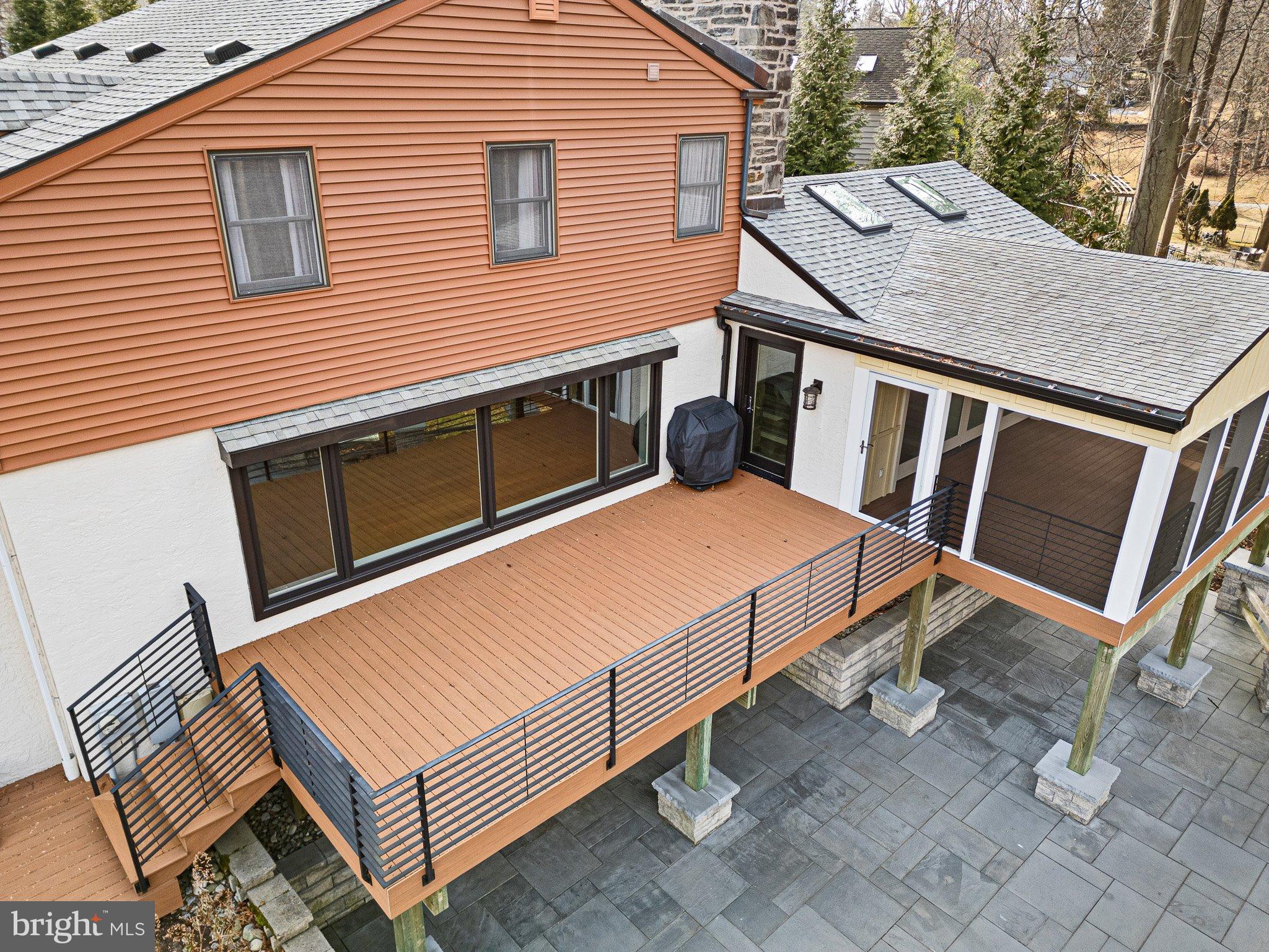 370 Marple Road Broomall, PA 19008 - Photo 9 of 46 a view of a patio with a table and chairs