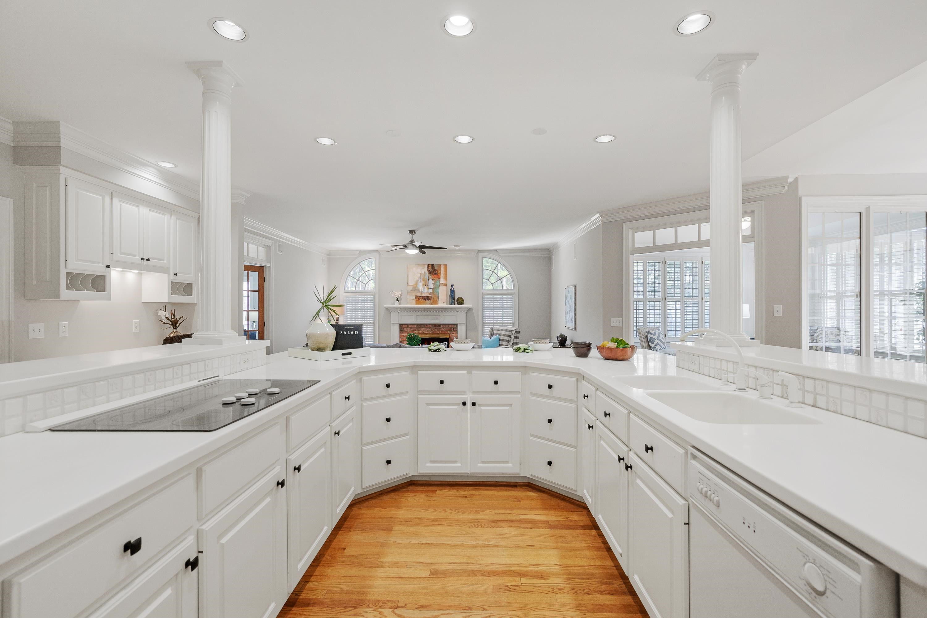 4732 Sharpstone Lane Raleigh, NC 27615 - Photo 13 of 76 Inside the Island with Breakfast Seating