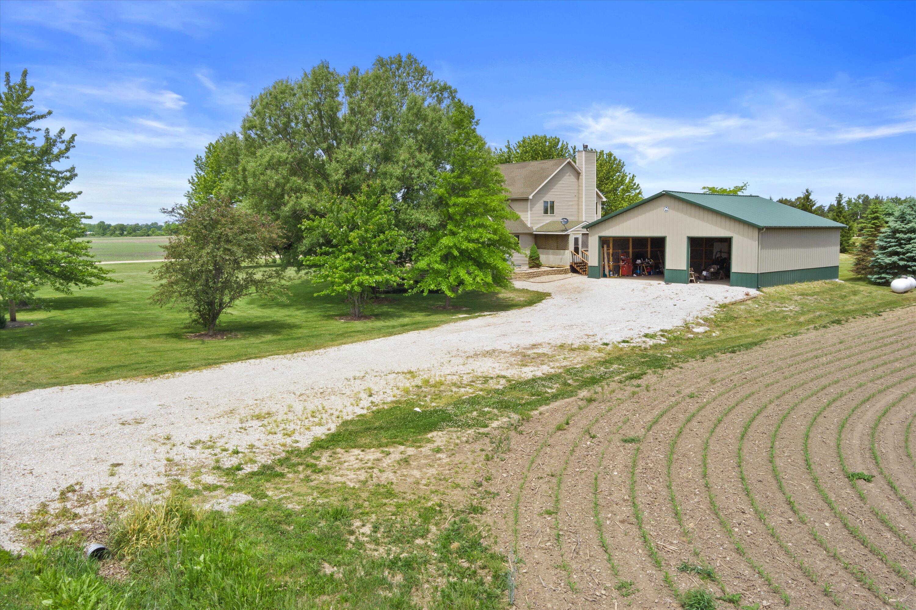 22302 Church Road Dover, WI 53139 - Photo 60 of 80 Yard and Front