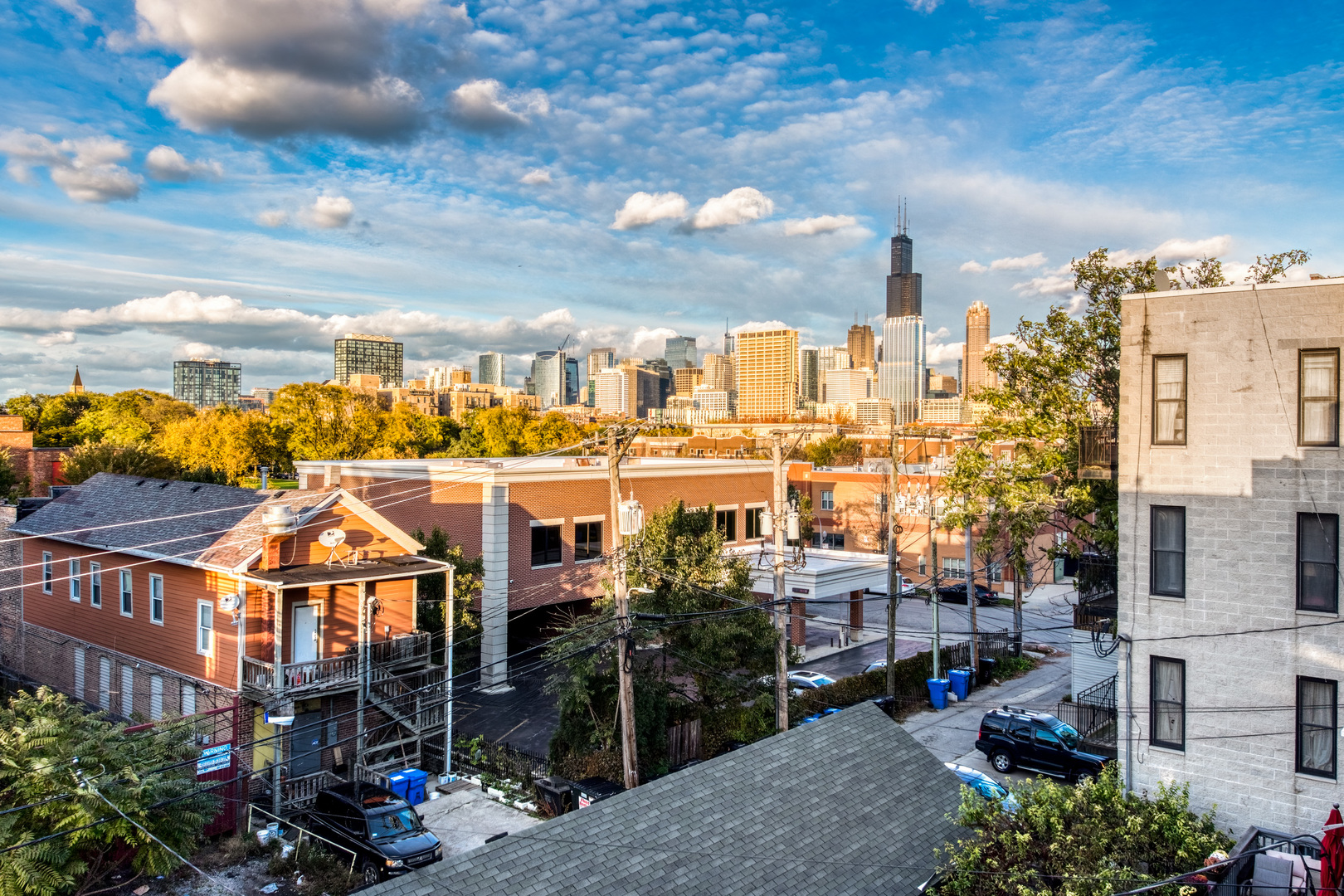 1316 West Fillmore Street, Unit B Chicago, IL 60607 - Photo 36 of 42 a view of a city that has tall buildings