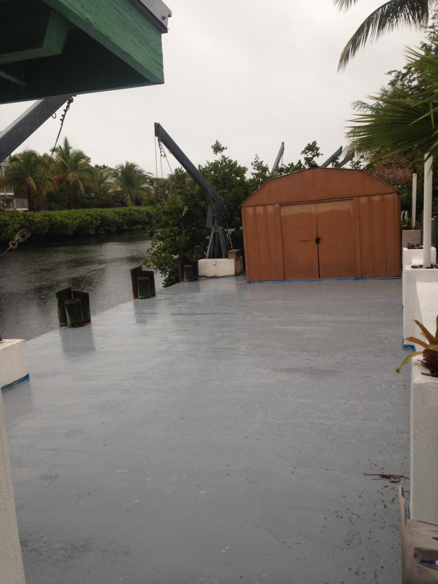 610 La Paloma Road Key Largo, FL 33037 - Photo 12 of 19 concrete dock.