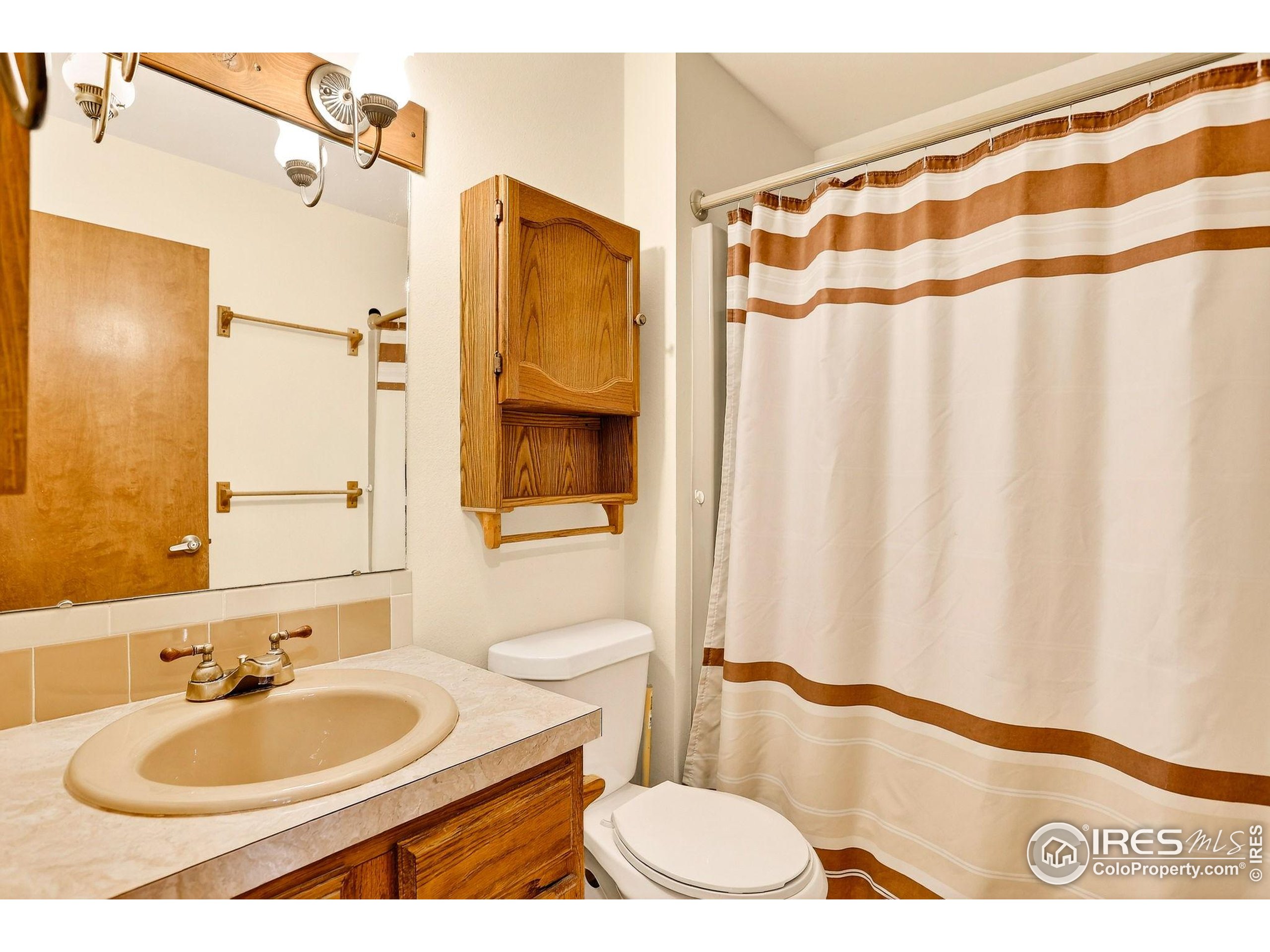809 Jay Place Berthoud, CO 80513 - Photo 18 of 31 a bathroom with a sink toilet and shower