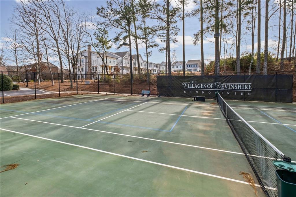238 Edinburgh Court Alpharetta, GA 30004 - Photo 20 of 20 a view of a tennis court