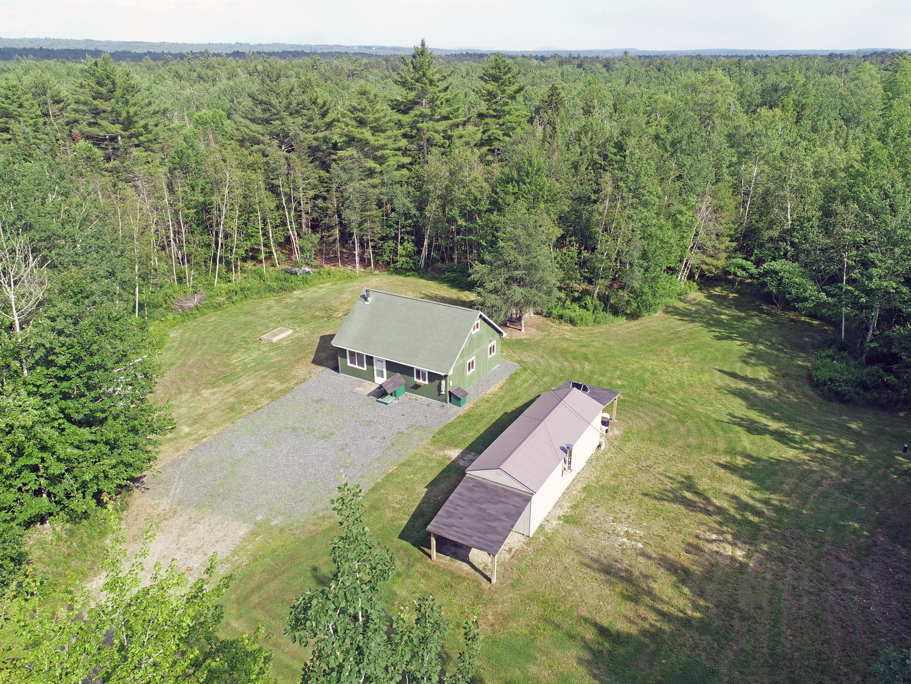 89 Frost Mill Road Mariaville, ME 04605 - Photo 2 of 37 aerial 1