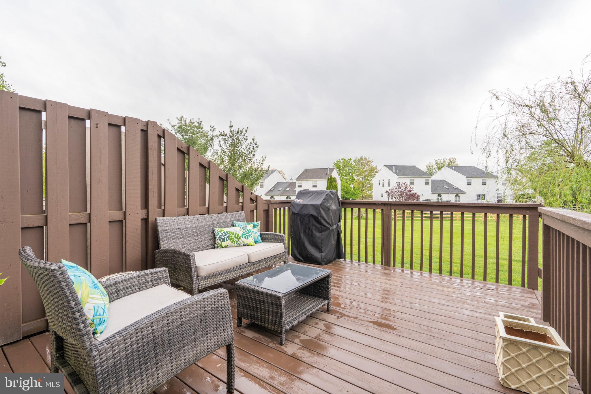 112 Walker Road Royersford, PA 19468 - Photo 37 of 43 Back Deck & Yard