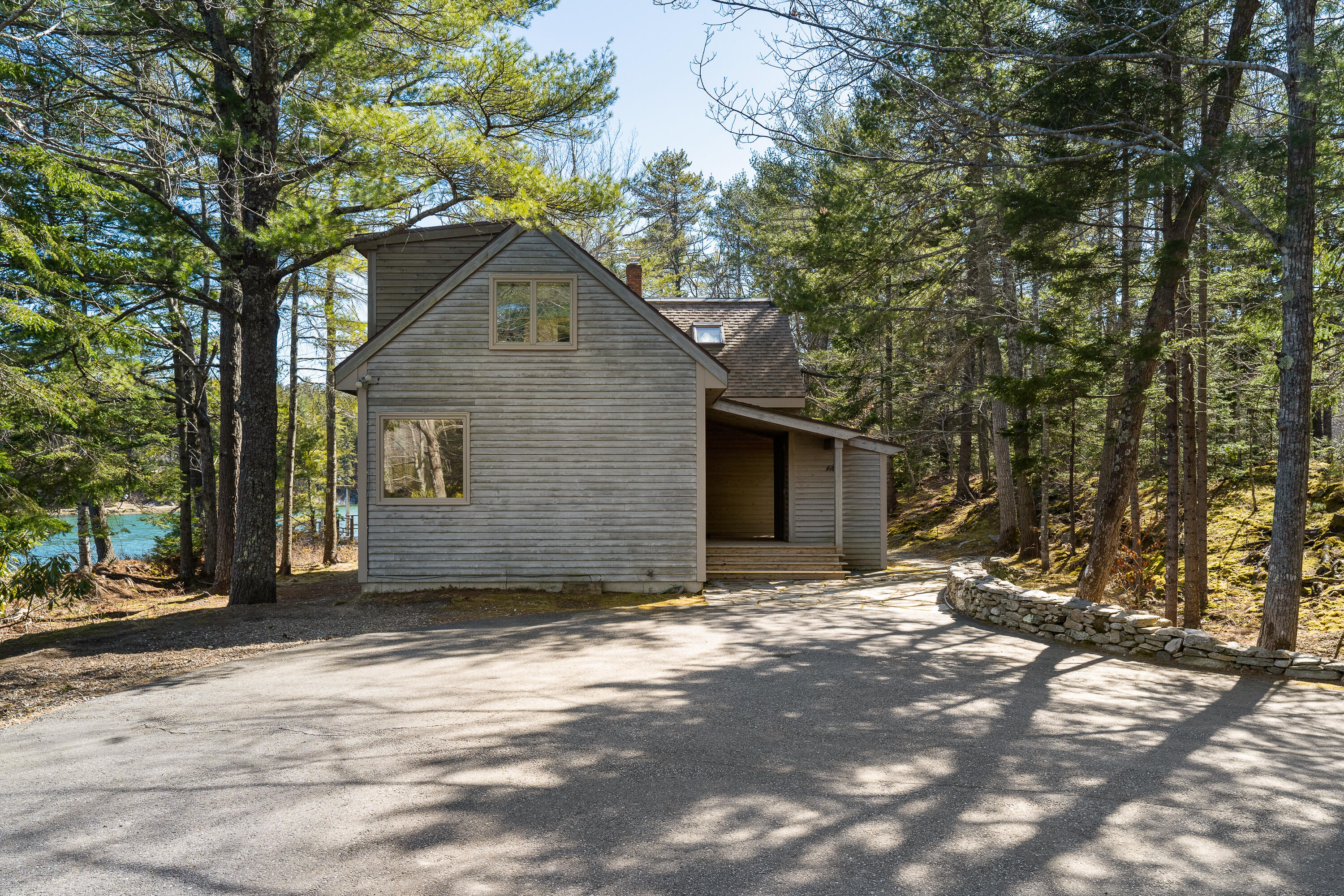 807 Harpswell Islands Road Harpswell, ME 04079 - Photo 29 of 53 House from Driveway
