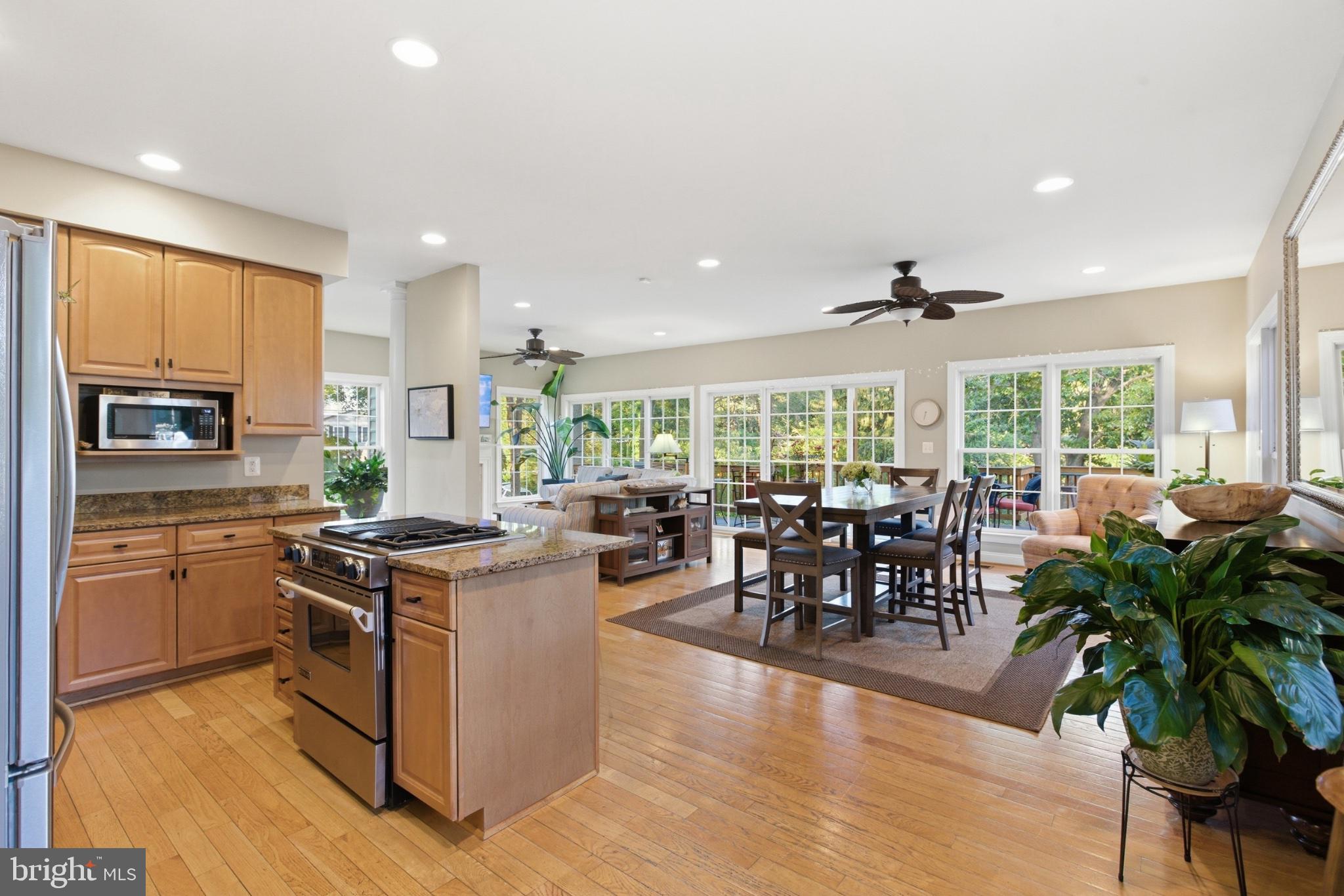 1219 Meadow View Road Pasadena, MD 21122 - Photo 14 of 70 Bright and airy open-concept kitchen.