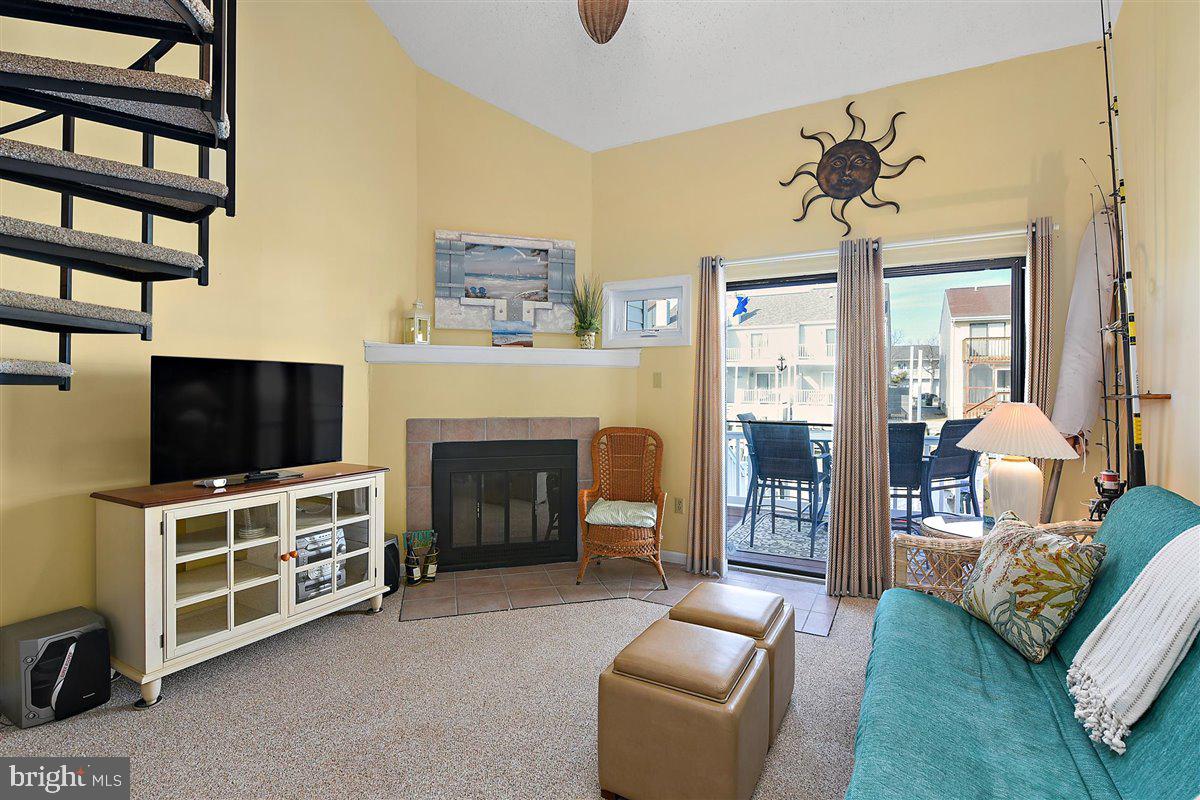 616 Salt Spray Road Ocean City, MD 21842 - Photo 12 of 40 WOOD-BURNING FIREPLACE