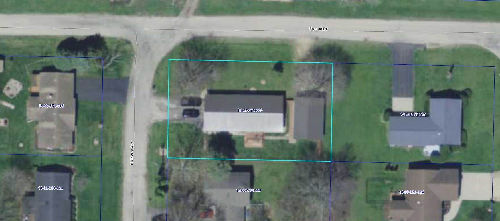 503 Sunset Drive Polo, IL 61064 - Photo 34 of 34 an aerial view of a house