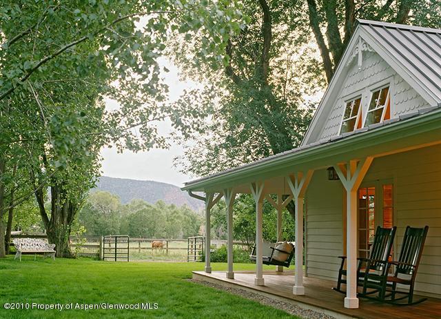 321 Sopris Creek Road, Unit ROAD Basalt, CO 81621 - Photo 3 of 12 Fabulous porch