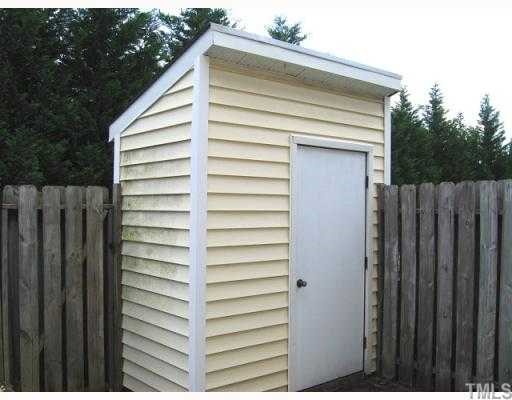 5846 Shady Grove Circle Raleigh, NC 27609 - Photo 10 of 10 Enclosed patio with storage room