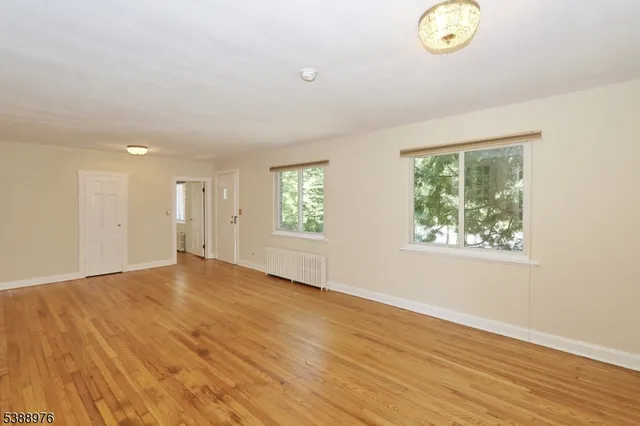 an empty room with window