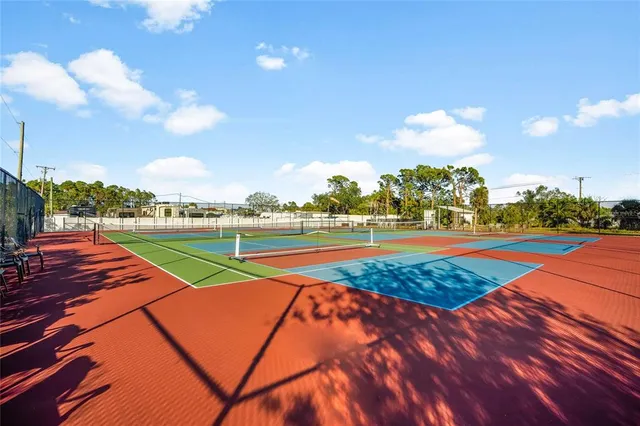 a view of outdoor space tennis court