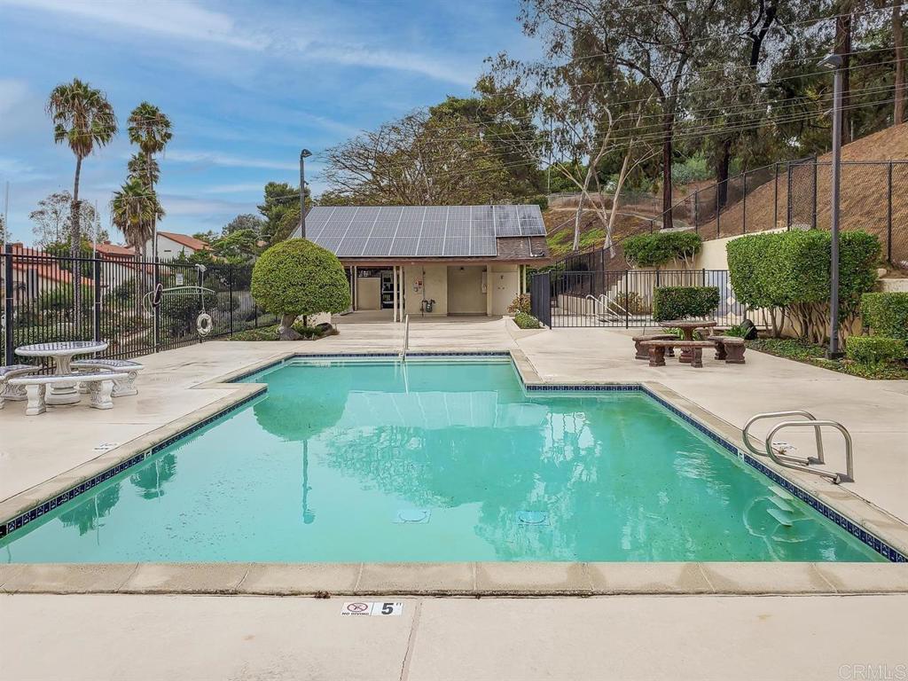 2845 Cottingham Street Oceanside, CA 92054 - Photo 10 of 11 a swimming pool view with a seating space