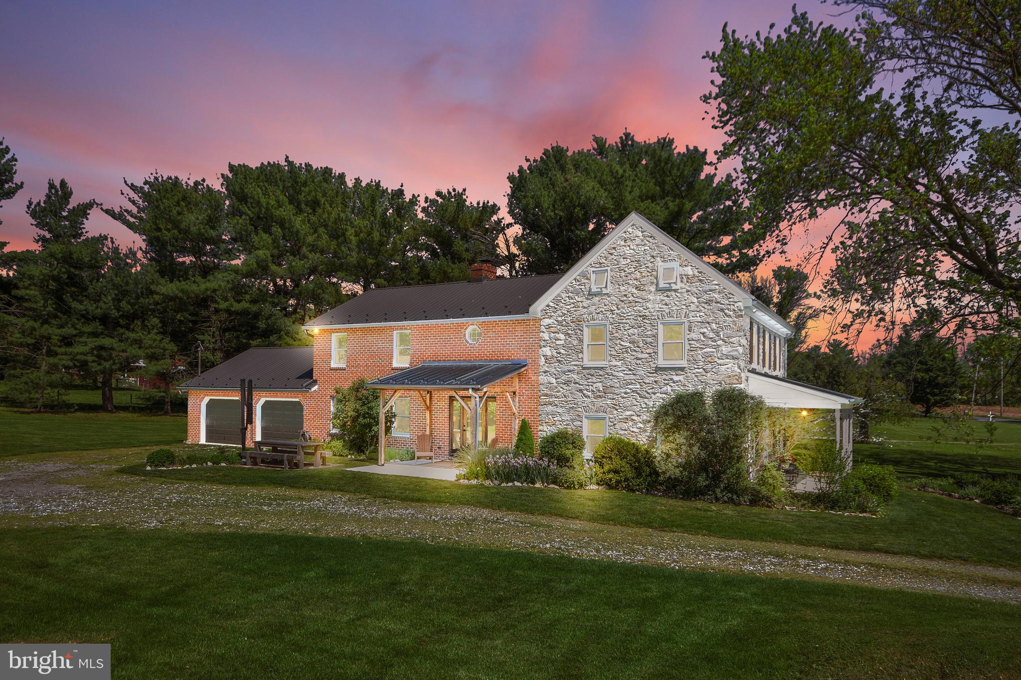 Stone and brick exteriors offer endless charm!