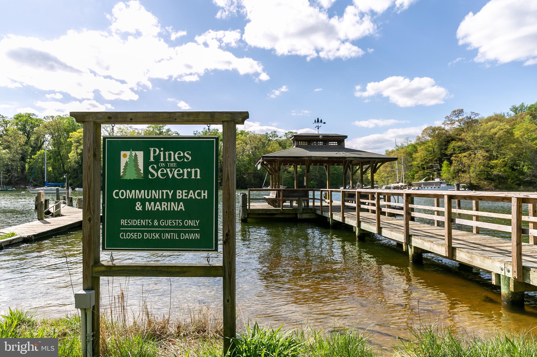 1432 Ravine Way Arnold, MD 21012 - Photo 37 of 50 Pines community beach and boat launch.