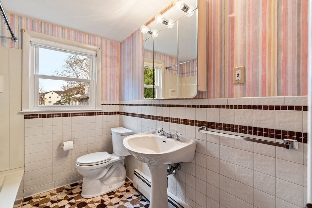 11 Christopher Drive Milton, MA 02186 - Photo 19 of 34 a bathroom with a sink toilet and a mirror