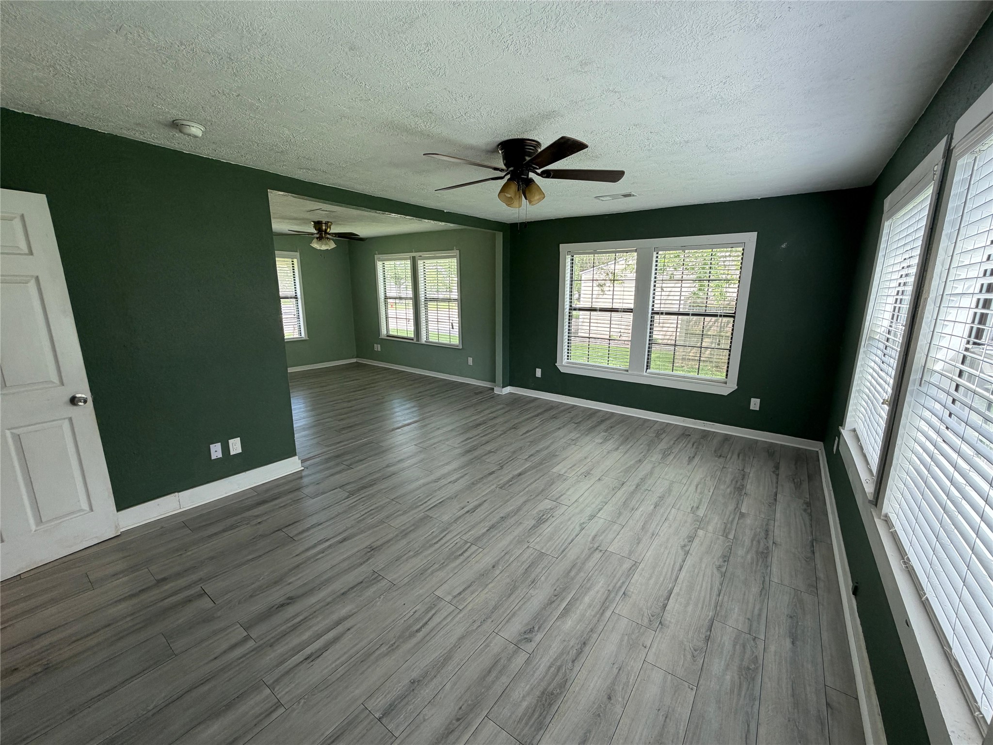 1401 East 29th Street Bryan, TX 77802 - Photo 2 of 13 A versatile living area features durable flooring and ample natural light from multiple windows.