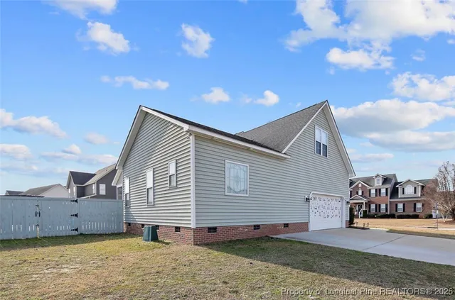 a view of a house with a patio