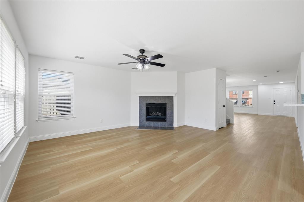 13841 Sonterra Ranch Road Fort Worth, TX 76262 - Photo 6 of 30 Electric Fireplace Feature