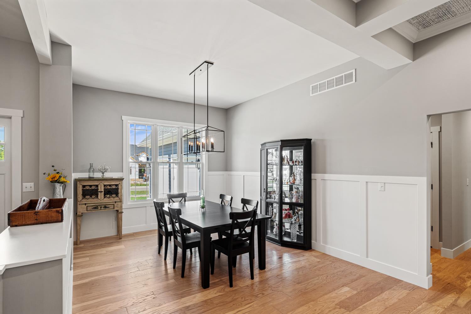 795 Madison Ridge Road Lawrenceburg, IN 47025 - Photo 17 of 72 Formal dining with contemporary wainscoting