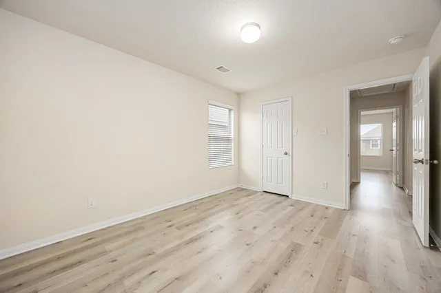 wooden floor in an empty room