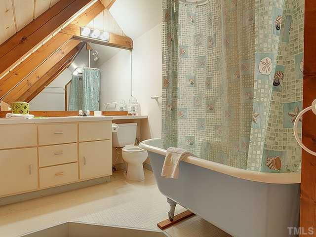 809 Berwyn Way Raleigh, NC 27615 - Photo 15 of 25 Or relax in the claw tub in the second floor bathroom. Bathroom