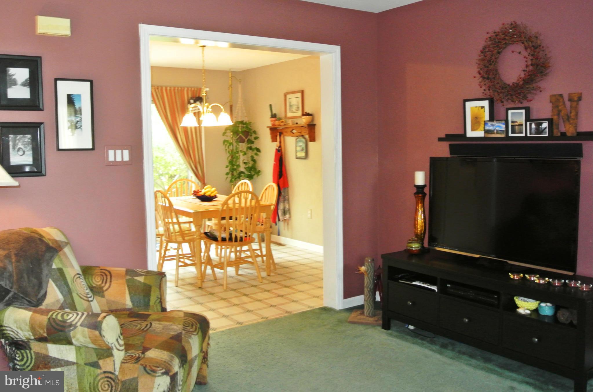 8848 Georgetown Road Chestertown, MD 21620 - Photo 5 of 16 Living Room View Into Kitchen Dining Area