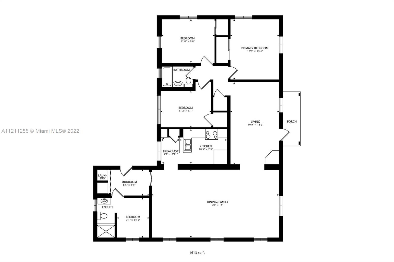 9345 Southwest 42nd Terrace Miami, FL 33165 - Photo 2 of 48 a picture of floor plan