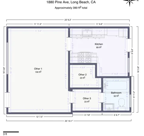 $1,450 | 1880 Pine Avenue, Unit 9, Long Beach, CA 90806