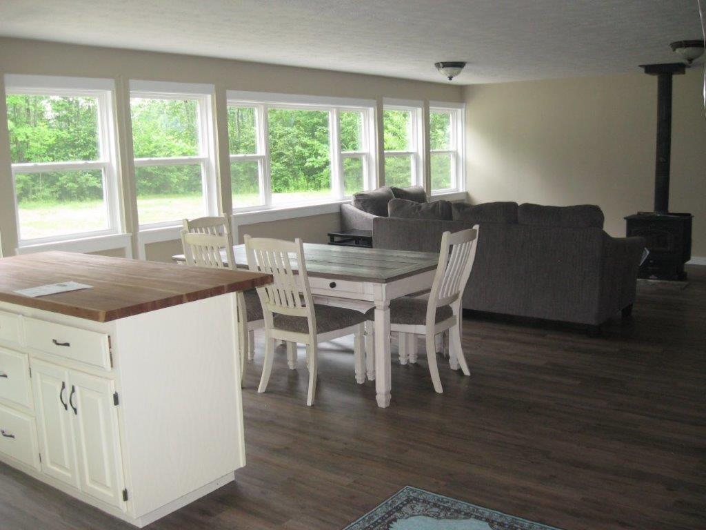 706 Gore Road Alfred, ME 04002 - Photo 17 of 43 Kitchen/Dining/Living areas